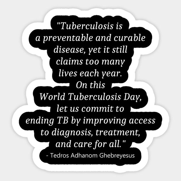 World Tuberculosis Day Sticker by Fandie